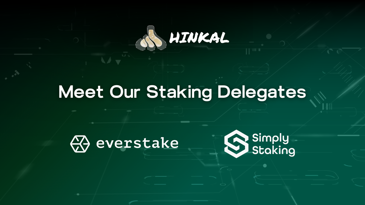 Everstake and Simply Staking To Power the Shared Privacy Shielded Pool as Staking Delegates At Hinkal